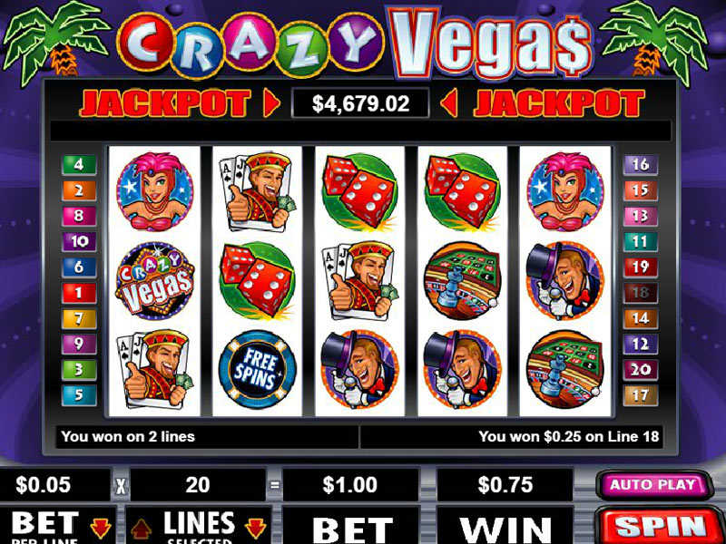 Review of Crazy Las Vegas slot | Play in Las Vegas slot